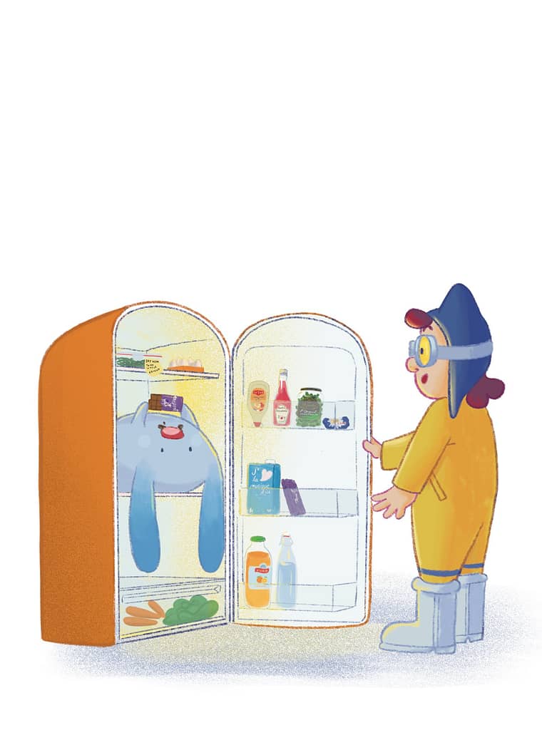 créatures dans le frigo